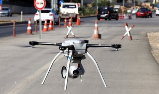 Bayramda trafik denetimi dron ile yapılacak