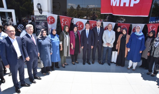  Türkoğlu ve Pazarcık’ta MHP "Adım Adım 2023, İlçe İlçe Anlatma ve Aydınlatma Toplantısı"