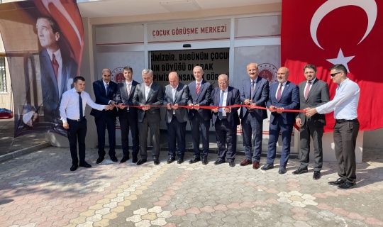 Kahramanmaraş'ta "Çocuk Görüşme Merkezi" Açıldı