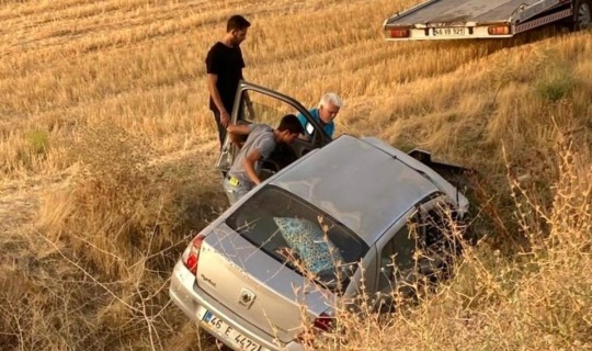 Afşin’de Trafik Kazası: 1 Yaralı