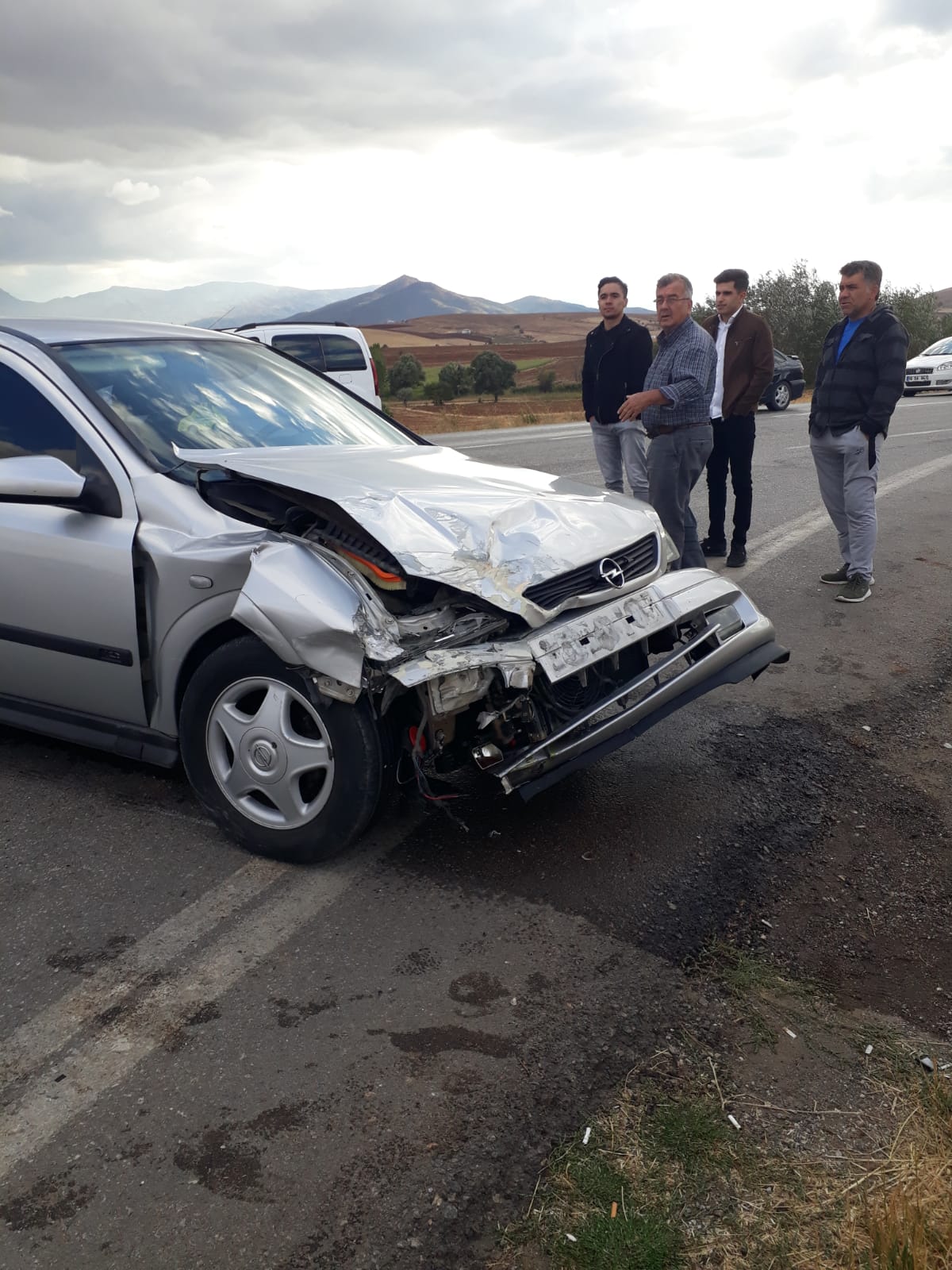 Afşin’de Trafik Kazası: 2 Kişi Yaralandı