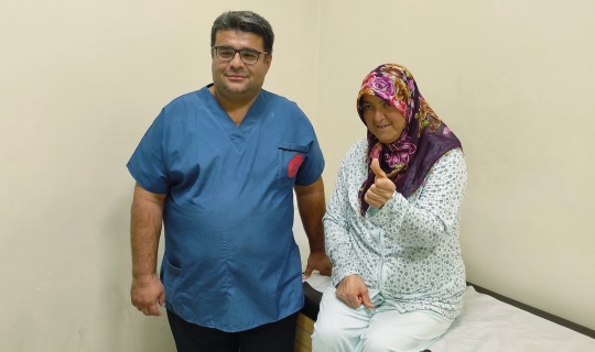 KSÜ Hastanesi’nde 3.5 cm’lik Tümör Başarı İle Çıkarıldı