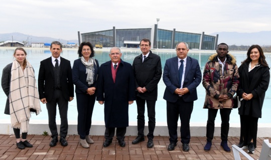 Fransa Nantes Çiçek Komitesi, EXPO 2023 Alanını Ziyaret Etti