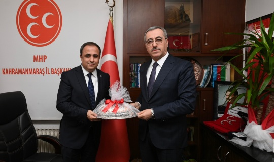 Başkan Güngör’den MHP İl Başkanı Demiröz’e Hayırlı Olsun Ziyareti