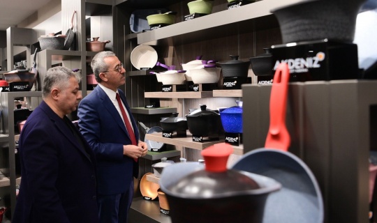 Başkan Hayrettin Güngör; “Mutfak Eşyası Üretiminde Türkiye’nin Öncü Şehirlerdeniz”