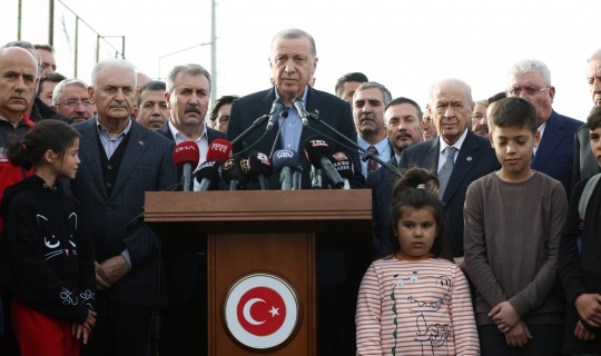 Erdoğan; “Afşin’de Yaralar Hızla Sarılıyor”