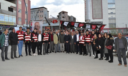 CHP, Afşin’de Kahramanmaraş Milletvekili Adaylarını Tanıttı