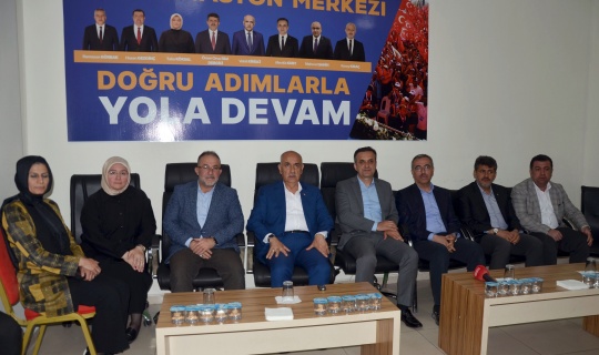 Bakan Kirişçi ve AK Parti Milletvekillerinden Afşin’e Teşekkür Ziyareti