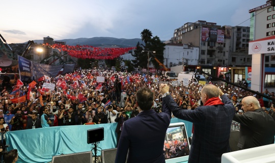 Cumhurbaşkanı Erdoğan’dan, Kahramanmaraş'a Teşekkür