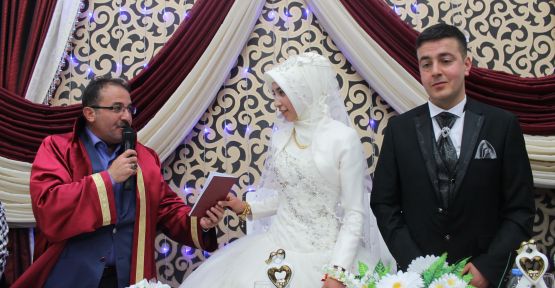 Afşin Belediye Başkanı Güven, İlk Nikahını Kıydı