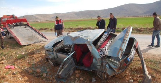 Afşin’de trafik kazası:5 yaralı