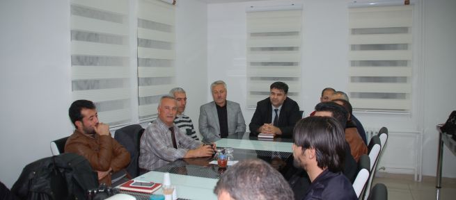  AK Parti Afşin İlçe Başkanı Şeref Kırbıyık,  Gazetecilerle Tanışma Toplantısında Buluştu