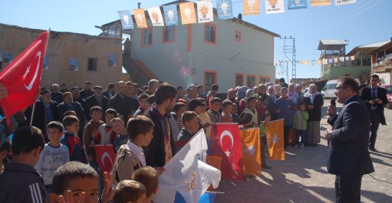 AK Parti Belediye Başkan Adayı Güven, Karagöz Köyü’nü ziyaret etti