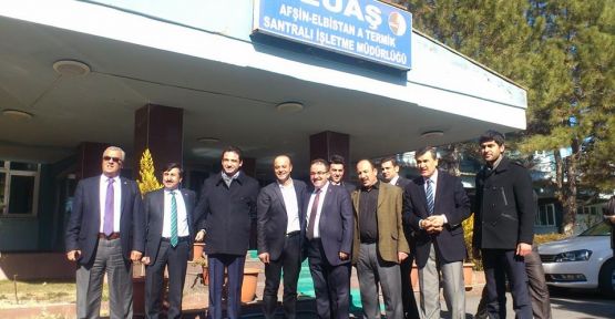 AK Parti Belediye Başkan Adayı Güven’den Santrallere Ziyaret