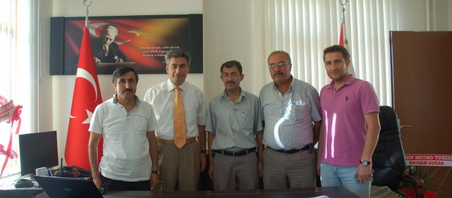  AK Parti İlçe Teşkilatından, İlçe Emniyet Müdürüne Ziyaret
