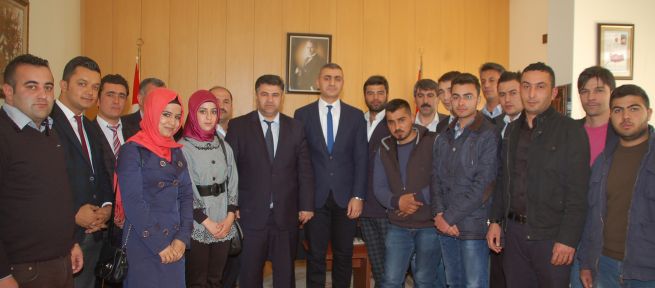  Başkan Kırbıyık, Afşin MYO Müdürü Kaya'yı ziyaret etti