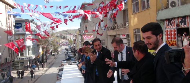  CHP Kahramanmaraş milletvekili adayları Afşin'de tanıtıldı