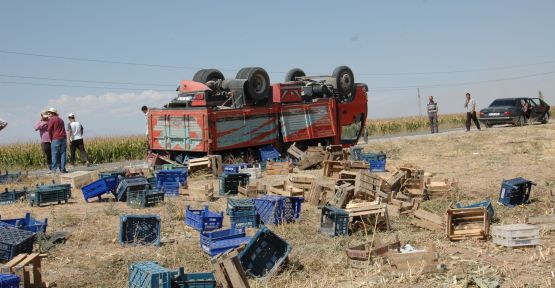 Çoğulhan’da Trafik Kazası:8 Yaralı