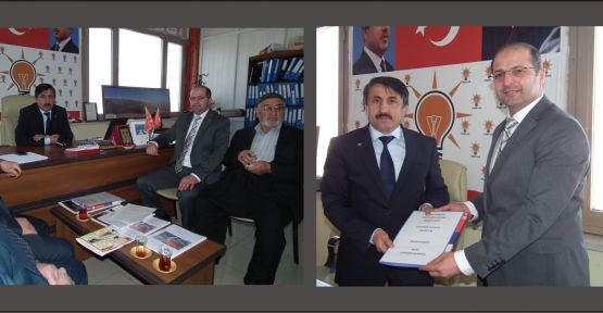 Duran Demir, Afşin Belediye Başkan aday adaylık başvurusunu yaptı