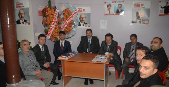 Esnaf Odası’ndan CHP Seçim Bürosuna Ziyaret
