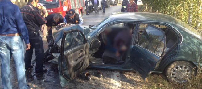  Göksun'da Trafik Kazası: 1 Ölü, 2 Yaralı