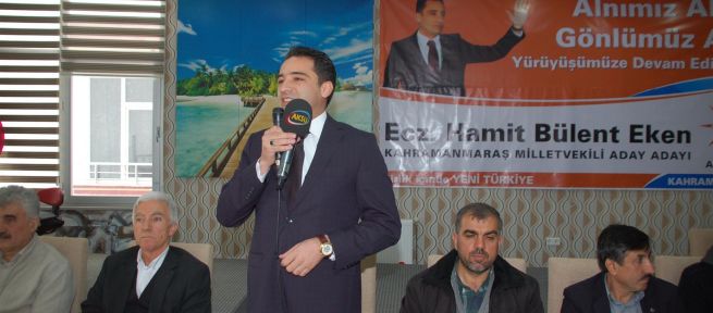  Hamit Bülent Eken, AK Partiden Milletvekili Aday Adaylığını açıkladı