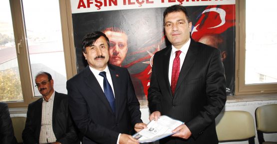Mehmet Taşkale, AK Parti’den  Resmi Başvurusunu Yaptı