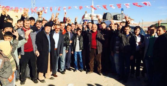 MHP Afşin Belediye Başkan Adayı Yıldız, Karagöz Köyünü Ziyaret Etti