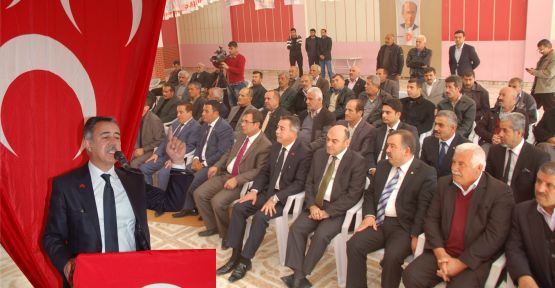 MHP Afşin’de “Tek Çatı” İsimli İstişare Toplantısı Düzenledi
