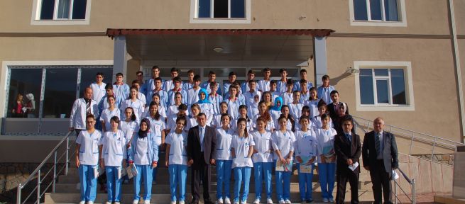  Özel Afşin Bilgi Anadolu Sağlık Meslek Lisesinde Staj Heyecanı