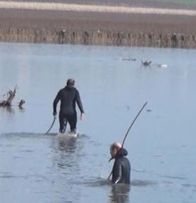 Sır Barajı'na Düşen Ördek Avcısı Aranıyor