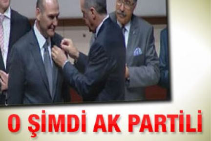 Süleyman Soylu resmen AK Partili