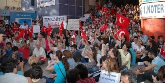 Taksim Eylemine Kahramanmaraş'tan Destek