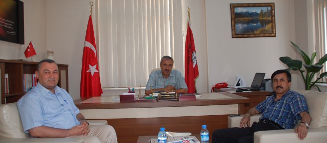  Türkkahraman’dan  Milli Eğitim Müdürü Turan’a Ziyaret