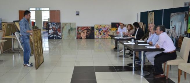 Üniversiteli Ressamlar KSÜ'de Yarıştı