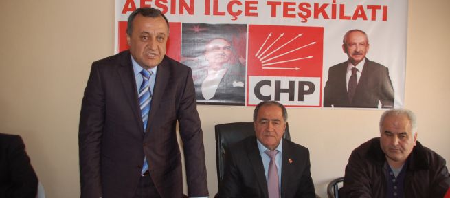  Yurdakurban, CHP Afşin İlçe Teşkilatını Ziyaret Etti